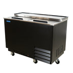 Thumbnail image #1 for BK Resources GF-50 Underbar Glass Froster / Plate Chiller, 240-Mug Capacity, -8°F to 0°F, Black Vinyl Exterior