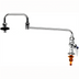 Thumbnail image #1 for T&S Brass Single-Hole Deck Mount Pot Filler Faucet with 18-Inch Double-Joint Swing Nozzle