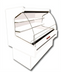 Thumbnail image #2 for Howard-McCray 40E Series Dairy Curved End Open Merchandiser, 39-Inch Wide, Remote Refrigeration, 2 Shelves, White