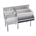 Thumbnail image #1 for Royal Series 48-Inch Underbar Ice Bin/Cocktail Station with Right Ice Bin, Blender Station, and 10-Circuit Cold Plate