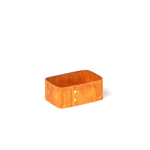 Product image #1 for American Metalcraft 4 Inch Natural Poplar Wood Rectangular Sugar Packet Holder