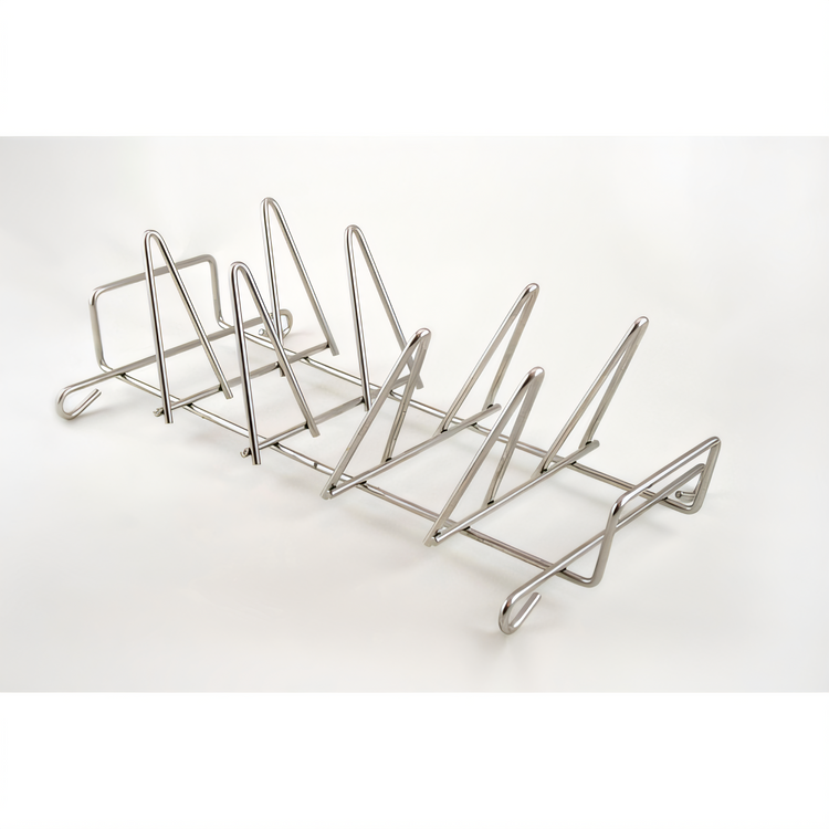 Product image #1 for Alto-Shaam SH-23619 Stainless Steel Poultry Roasting Rack, 8-Chicken Capacity, for Full-Size Hotel Pan