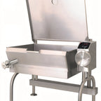 Thumbnail image #1 for Cleveland Range PowerPan SEL40T1 40-Gallon Electric Tilting Skillet with Manual Tilt and Open Frame Base