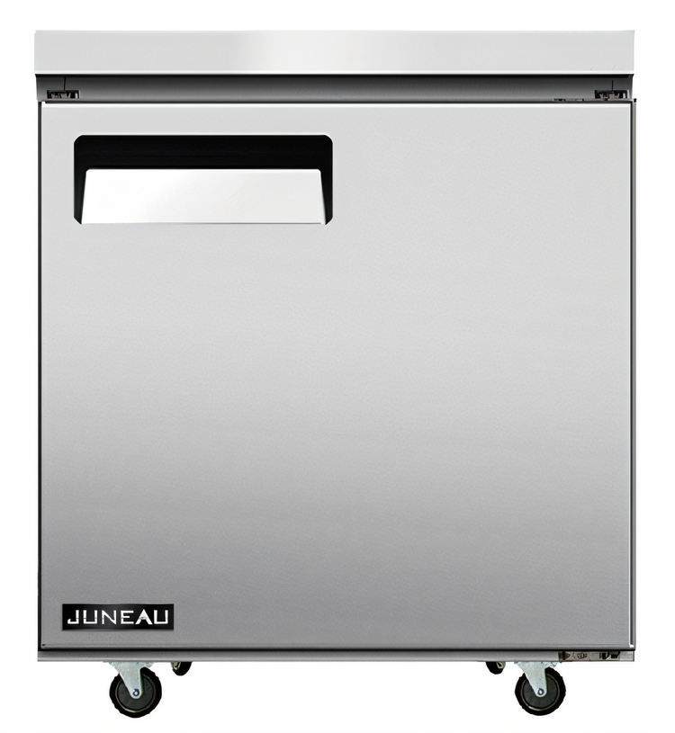 Product image #1 for Juneau 27-Inch Undercounter Reach-In Freezer, 3.4 Cu. Ft., Solid Door