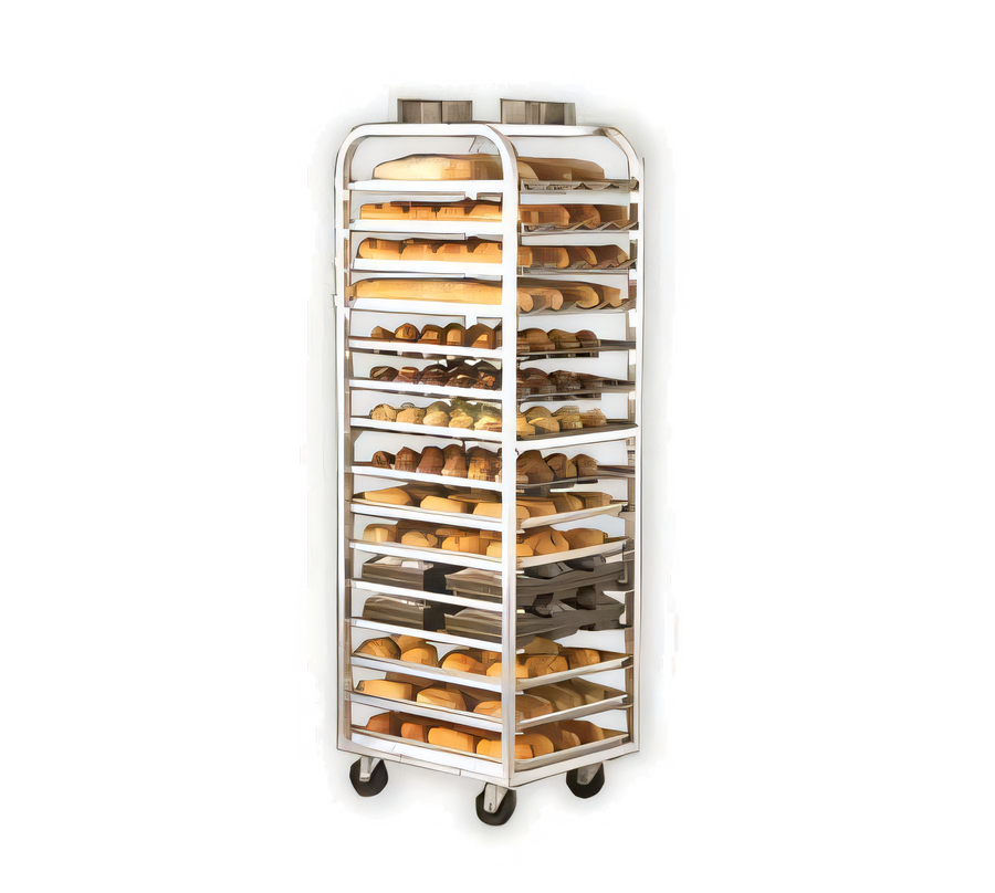 Product image #1 for Adamatic/Revent C-Lift Roll-In Oven Rack with Stainless Steel Lift, 21-Pan Capacity