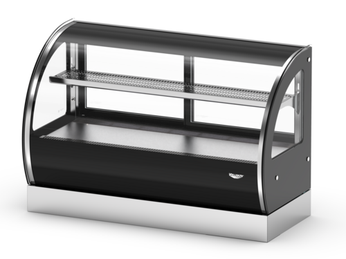 Product image #1 for Vollrath 60-Inch Curved Countertop Refrigerated Deli Display Case, Full Service