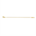 Thumbnail image #1 for Barfly 19-5/8-Inch Gold-Plated Bar Spoon with Fork End and Twisted Stem