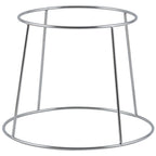 Thumbnail image #1 for Winco SFR-7 Seafood Tray Rack, 7-3/8" Top Diameter, 9-5/8" Bottom Diameter, 7"H, Chrome-Plated Case of 20
