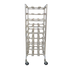 Thumbnail image #1 for Omcan USA 9-Layer Mobile Stainless Steel Can Rack for #5 & #10 Cans