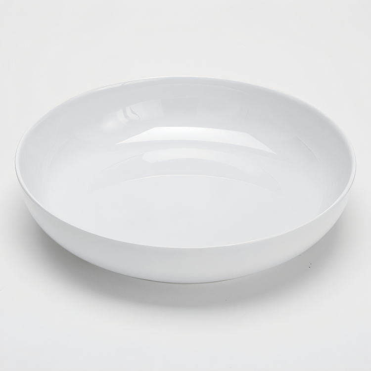 Product image #1 for American Metalcraft Endurance 86 oz. Round White Melamine Bowl, 11-1/4 Inch Diameter
