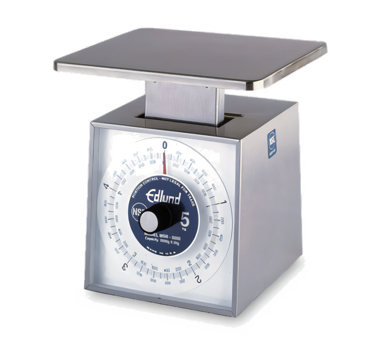 Product image #1 for Edlund Premier Series Metric Portion Control Food Scale with Oversized Platform, Dial Type, 5000 g x 20 g