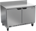 Thumbnail image #1 for Beverage-Air WTF48AHC 48-Inch Two-Section Worktop Freezer with Solid Doors