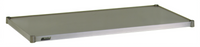 Eagle Valu-Master Solid Galvanized Shelf, 30 x 18 Inches, Gray Epoxy Finish