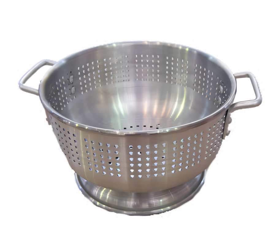 Product image #1 for Crestware 12 Qt Footed Aluminum Colander with Handles