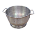 Thumbnail image #1 for Crestware 12 Qt Footed Aluminum Colander with Handles