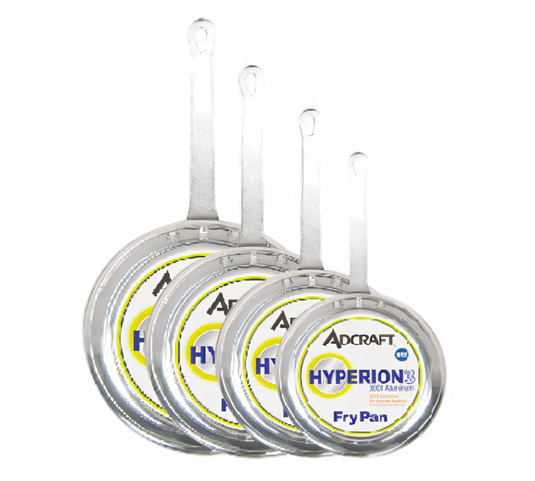 Product image #1 for Hyperion3 8-Inch Aluminum Fry Pan with Riveted Chrome-Plated Handle