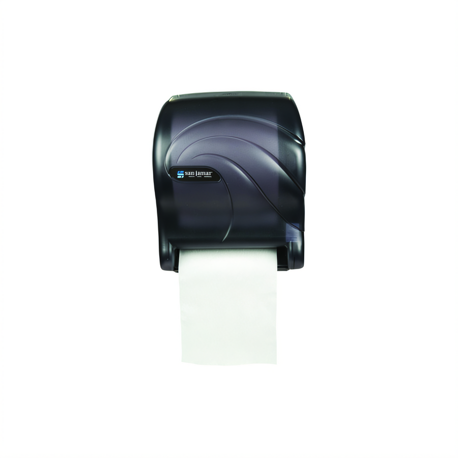 Product image #1 for Tear-n-Dry Essence Oceans Wall-Mounted Touchless Roll Towel Dispenser, Black Pearl