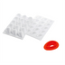 Thumbnail image #2 for Silikomart Curve Flex Fragola Strawberry Silicone Pastry Mold, 15 Cavities