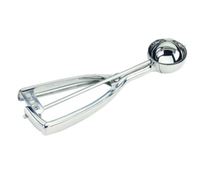 Crestware #40 Ice Cream Disher with Ambidextrous Squeeze Handle, 0.3-0.9 oz, 18/8 Stainless Steel