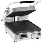 Thumbnail image #1 for Star (Middleby) Pro-Max 2.0 PST14IE Countertop Smooth Cast Iron Sandwich Grill, Electronic Controls with Timer, 14.5 x 14.2-Inch Surface