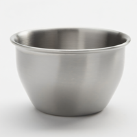 American Metalcraft 8 oz Round Stainless Steel Sauce Cup, Satin Finish