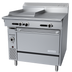 Thumbnail image #1 for Garland Cuisine Series Heavy Duty 36-Inch Natural Gas Combination Top Range with Thermostatic Griddle, Hot Top, and Convection Oven