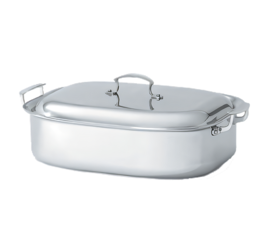 Product image #1 for Vollrath Miramar 7 Quart Stainless Steel Induction-Ready French Oven with Cover