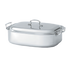 Thumbnail image #1 for Vollrath Miramar 7 Quart Stainless Steel Induction-Ready French Oven with Cover