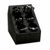 Thumbnail image #1 for Dispense-Rite CTSH-6BT 6-Compartment Countertop Silverware Organizer with Inserts, Black Polystyrene