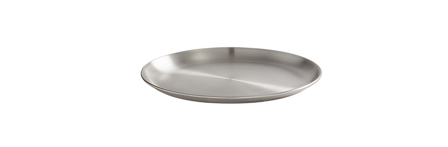 Product image #1 for American Metalcraft SSP6 6-Inch Round Stainless Steel Satin Finish Plate