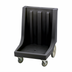 Thumbnail image #2 for Cambro Camdolly® Dish Rack Dolly with Handle and Big Rear Wheels, Black, 350 lb Capacity