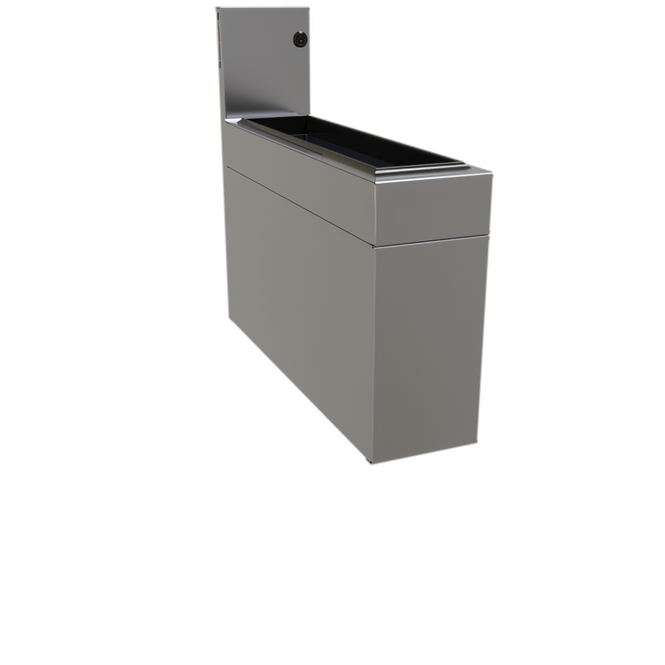 Product image #1 for Glastender Underbar Stainless Steel Ice Bin with Sliding Cover, 21 lb Capacity