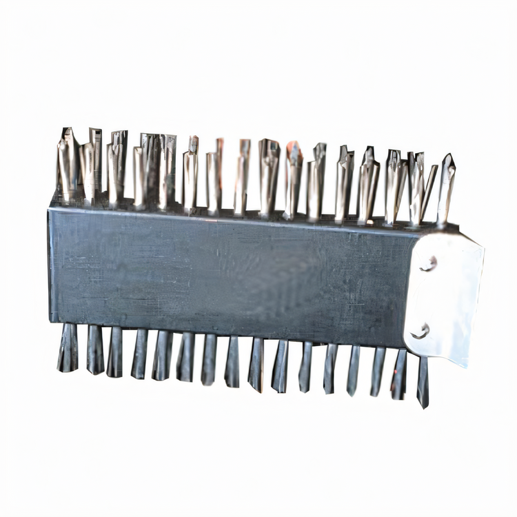 Product image #1 for American Metalcraft 31-Inch Broiler Brush with Tempered Stainless Steel Scraper