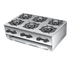 Thumbnail image #1 for Comstock-Castle 30-Inch Countertop Gas Hot Plate, 6 Burners, Stainless Steel