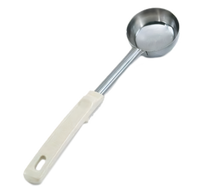 Vollrath Spoodle® 3 oz Solid Portion Control Serving Spoon with Ivory Grip 'N Serv® Handle