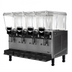 Thumbnail image #1 for Vollrath Four-Bowl Countertop Refrigerated Beverage Dispenser with Fountain Spray Circulation, 3.2-Gallon Bowls