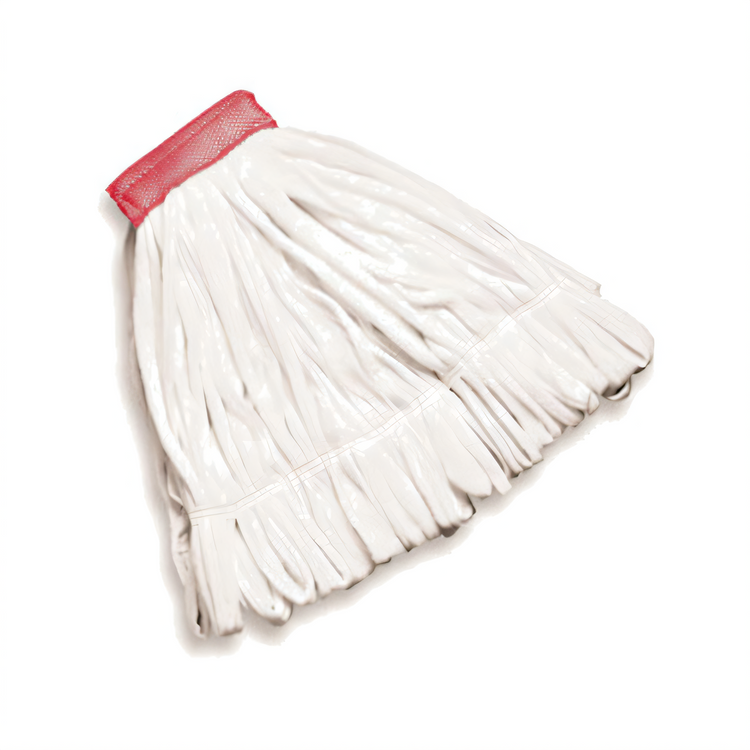 Product image #1 for Rubbermaid Commercial Products Rough Wet Mop Head, Large, Looped End, 5-Inch Headband, White