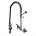 Thumbnail image #1 for T&S Brass EasyInstall 8-Inch Wall Mount Pre-Rinse Unit with Lever Handles, 18-Inch Riser, 44-Inch Hose, and 1.07 GPM Spray Valve