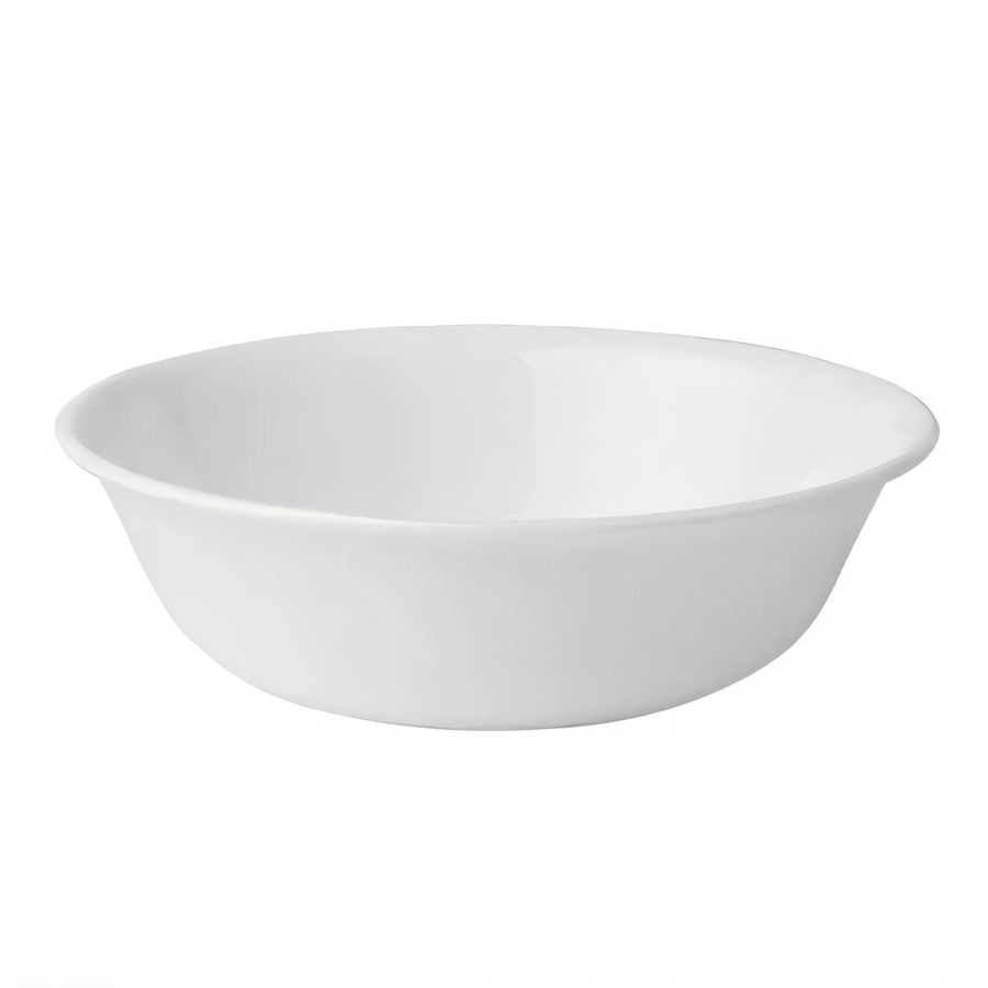 Product image #1 for Corelle Essentials 18 oz Rectangular White Vitrelle Glass Cereal Bowl