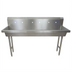 Thumbnail image #1 for BK Resources 72-Inch Triple-Station Freestanding Stainless Steel Hand Wash Sink
