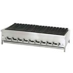 Thumbnail image #1 for Jade Range (Middleby) Supreme JB-60 60-Inch Countertop Radiant Gas Charbroiler with Cast Iron Grates and Infinite Controls