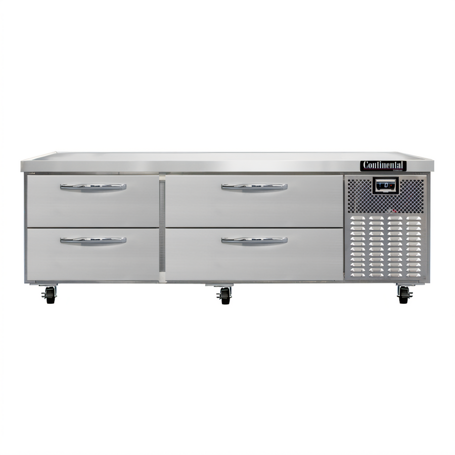 Product image #1 for Continental Refrigerator D72GFN Two-Section Four-Drawer Freezer Griddle Stand