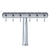 Thumbnail image #1 for Havana 6-Faucet Countertop Air-Cooled Wine Font with Chrome Finish
