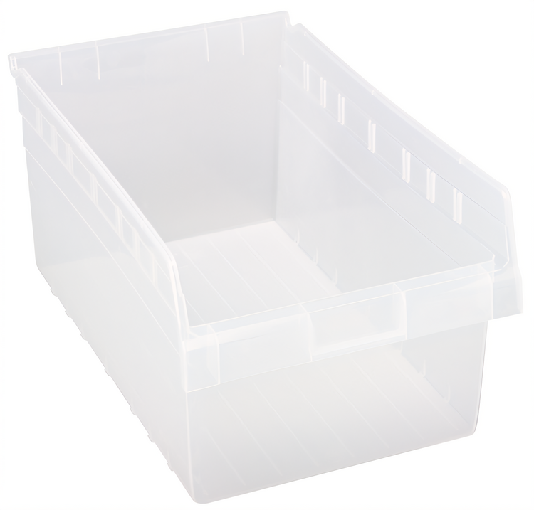 Product image #1 for Quantum Store-Max Economy Clear Polypropylene Nesting Shelf Bin, 17-7/8 x 11-1/8 x 8 Inches