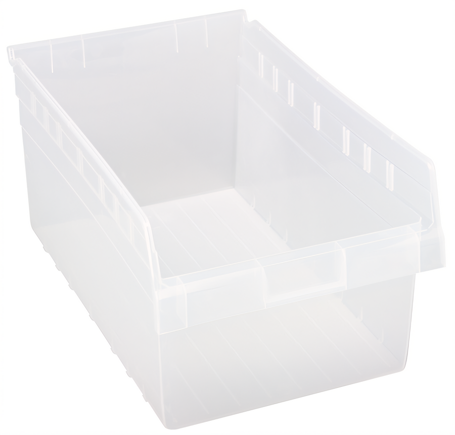 Product image #1 for Quantum Store-Max Economy Clear Polypropylene Nesting Shelf Bin, 17-7/8 x 11-1/8 x 8 Inches
