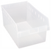 Thumbnail image #1 for Quantum Store-Max Economy Clear Polypropylene Nesting Shelf Bin, 17-7/8 x 11-1/8 x 8 Inches