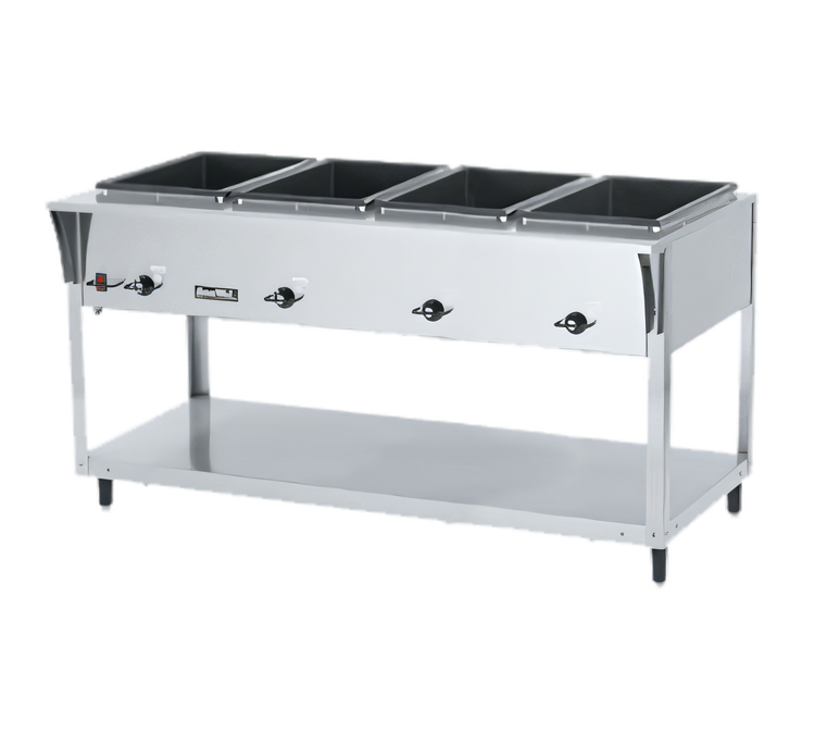 Product image #1 for Vollrath ServeWell SL 4-Well Stainless Steel Hot Food Table, 60-11/16 Inch Wide, 120V