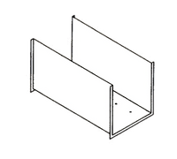 John Boos Stainless Steel Single Platter Shelf, 13 x 13 Inches