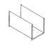 Thumbnail image #1 for John Boos Stainless Steel Single Platter Shelf, 13 x 13 Inches