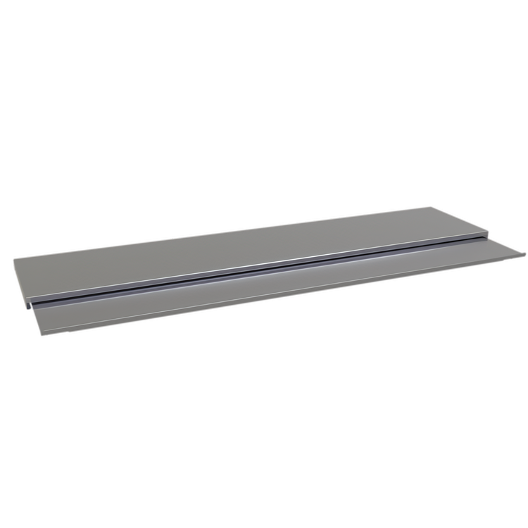 Product image #1 for Glastender 48-Inch Wide Two-Piece Stainless Steel Sliding Ice Bin Cover